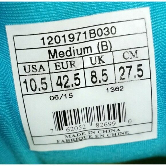 Brooks Glycerin G13 3D Fit Women's Size 10.5 M Teal/Silver/Green Running Shoes - Picture 6 of 6